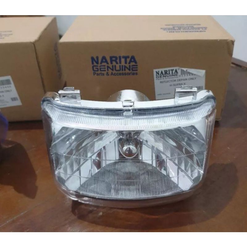 lampu depan headlamp depan Honda Supra x lama Supra 100 Supra tahun 2000