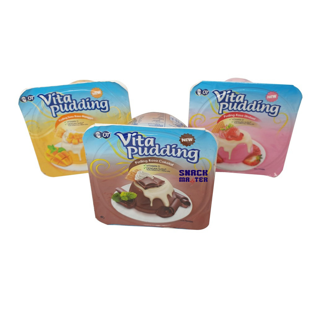 

VITA PUDDING SUSU RASA MANGGA STROBERRY COKLAT 120GR