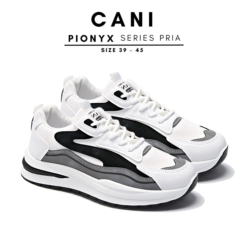 [HARGA SPESIAL] CANI CANI  Pionyx Sepatu Pria Sneakers Trendy 8117