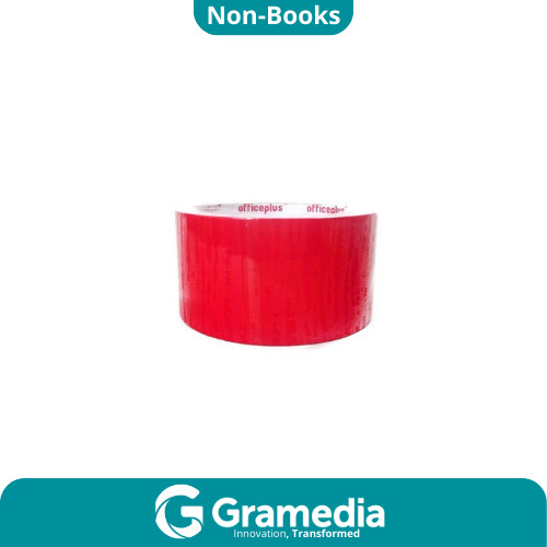

[Gramedia Cijantung] Office-P Cloth Tape Red 48Mmx9M