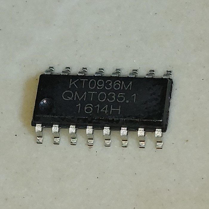 DnG27 KT0936M SMD KT0936 KT 0936M Maxim Radio Tuner IC Sop-16 KTO936M KTO936