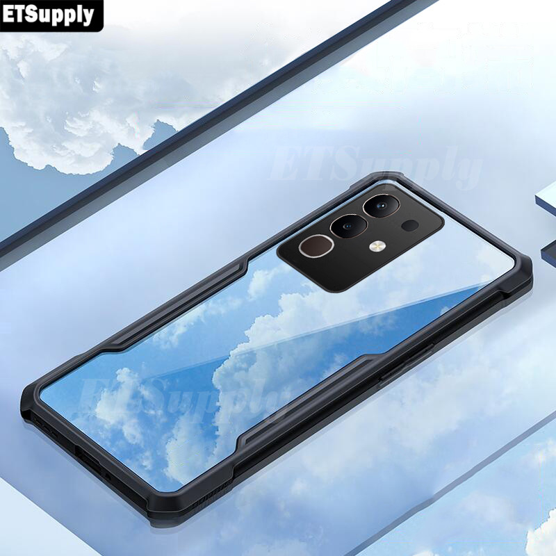 Phone case Vivo Y29 Y39 Y04 Y29S Y19S GT Y29T Y400 Transparent Clear Air Protector Soft Frame Hard A