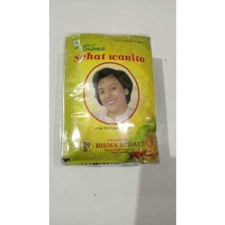 

Jamu Sehat Wanita Bisma Sehat Isi 10 Sachet