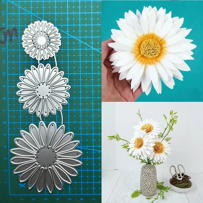 

Metal Cutting Dies Cut Die Mold Ocean Flower Series Frame Scrapbook Paper Craft Knife Mould Blade Punch Stencils Dies