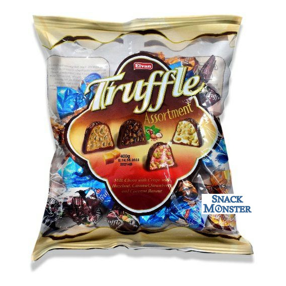 

Elvan Truffle Coklat Arab Turki Assortment - Netto 400 gr