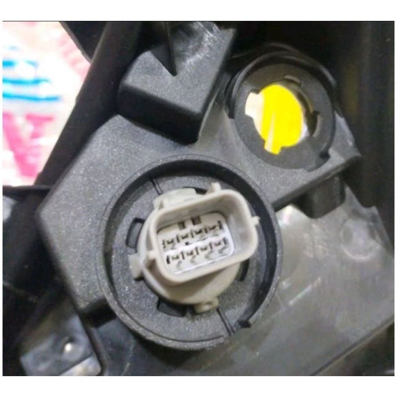 reflektor lampu depan vario 110 fi led k46 soket 7 / soket 3