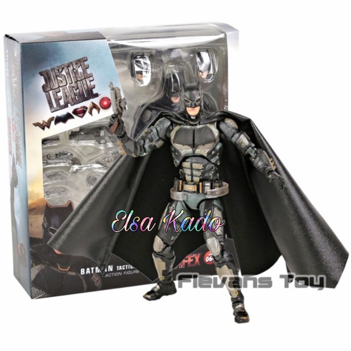 Mafex Batman Tactical Suit Jusctice League Action Figure Dc Comics