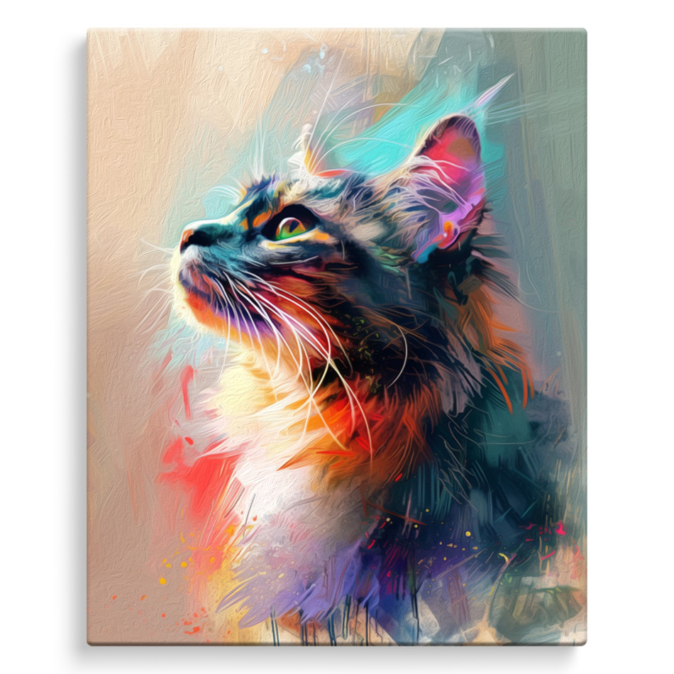 

SDOYUNO-Paint By Numbers Cat Animals Arts Crafts Oil Coloring For Adults Original Gifts Acrylic Paints Kits Diy Decoration Home