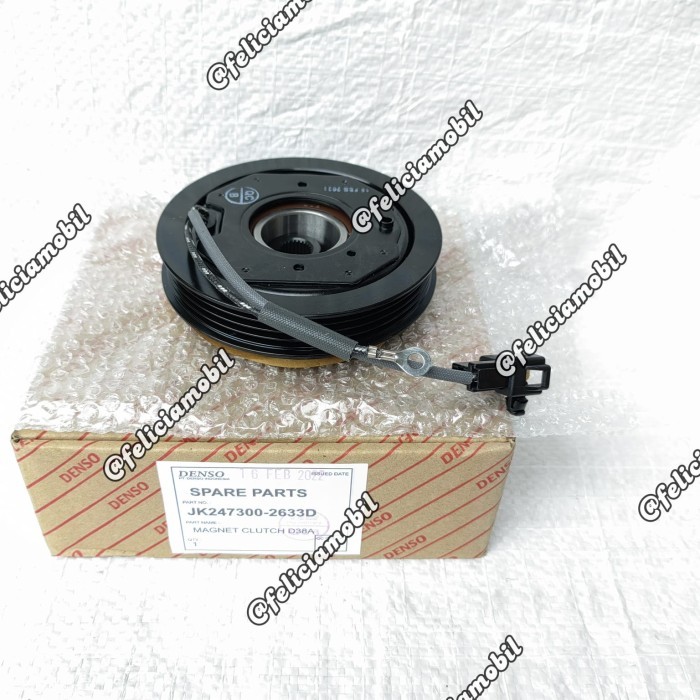 Magnet Clutch AC 4PK Denso Avanza Old Lama JK247300-2633D