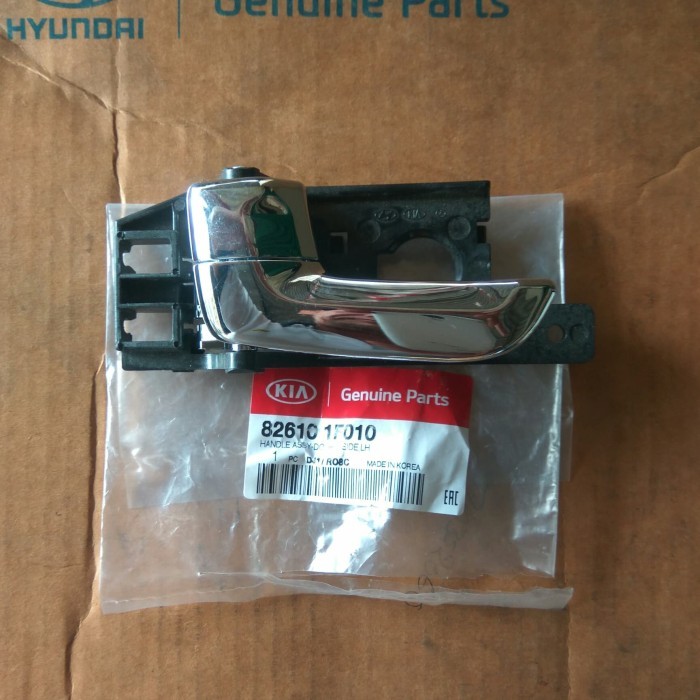 handle pintu dalam kia sportage 2 th2005-2007 asli chrome - Kanan BARANG BARU