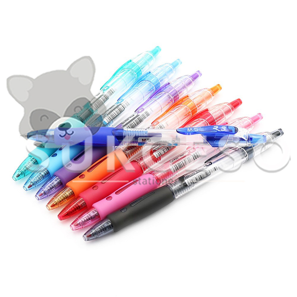 

M&G Retractable Gel Pen AGP02372 0.5mm Pulpen Cetek Warna SATUAN