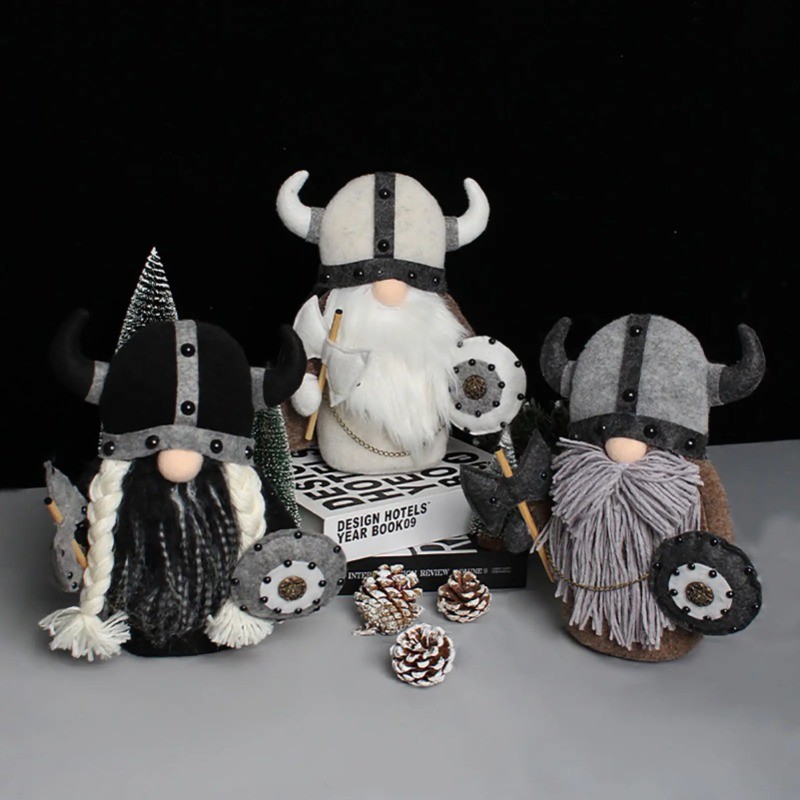 

Soldier Faceless Dolls The Old Man Gnomes Stuffed Doll Knight Pygmy Figurines Viking Gladiator Doll Home Ornaments Kids Gifts