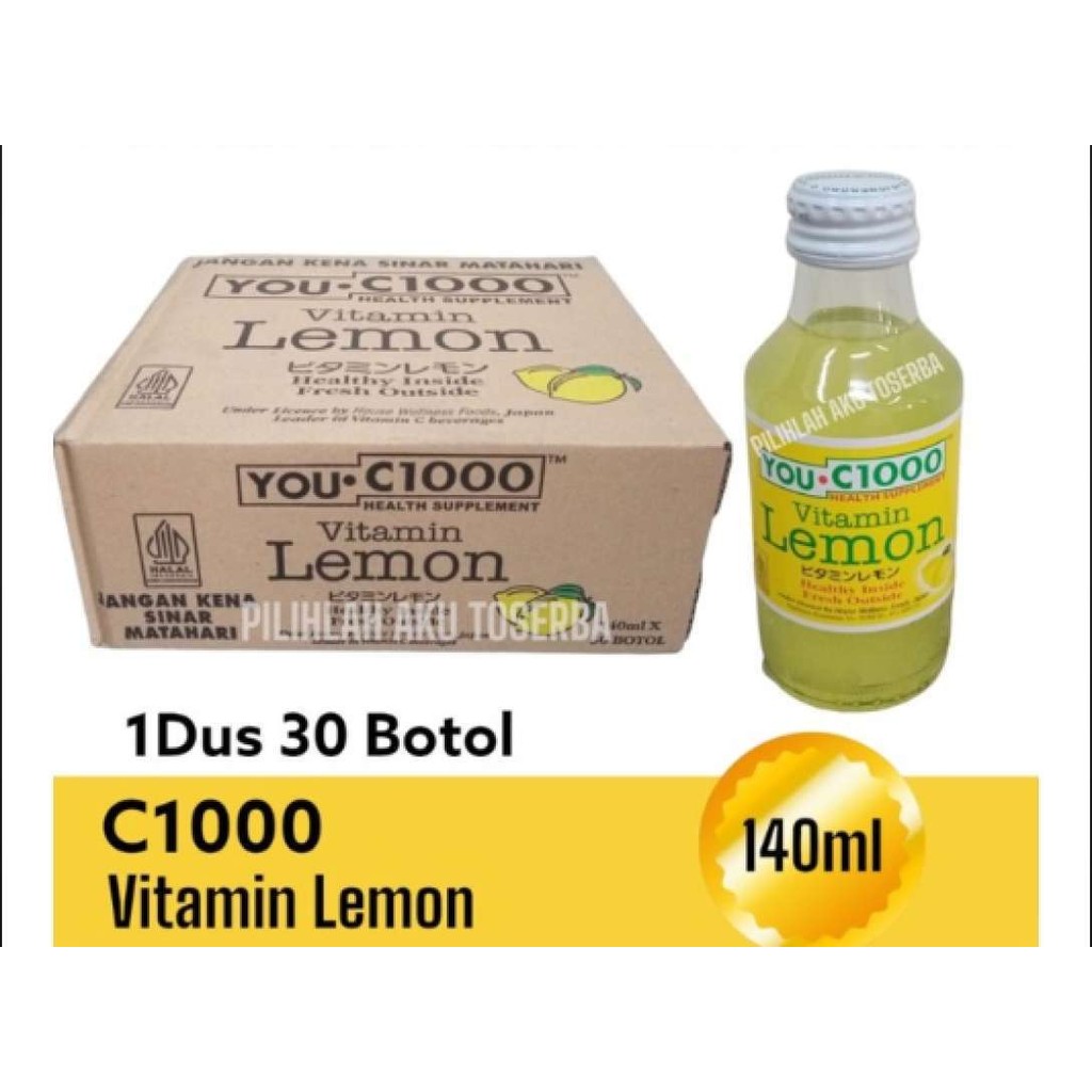 

you c1000 lemon 140ml 1 karton