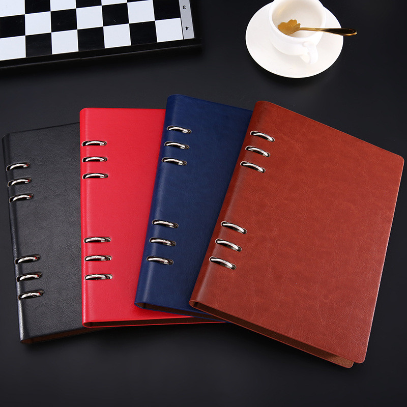 

Buku Catatan Bisnis A5 Lepas-pasang B5 Buku Catatan Rapat Kantor Logo Kustom