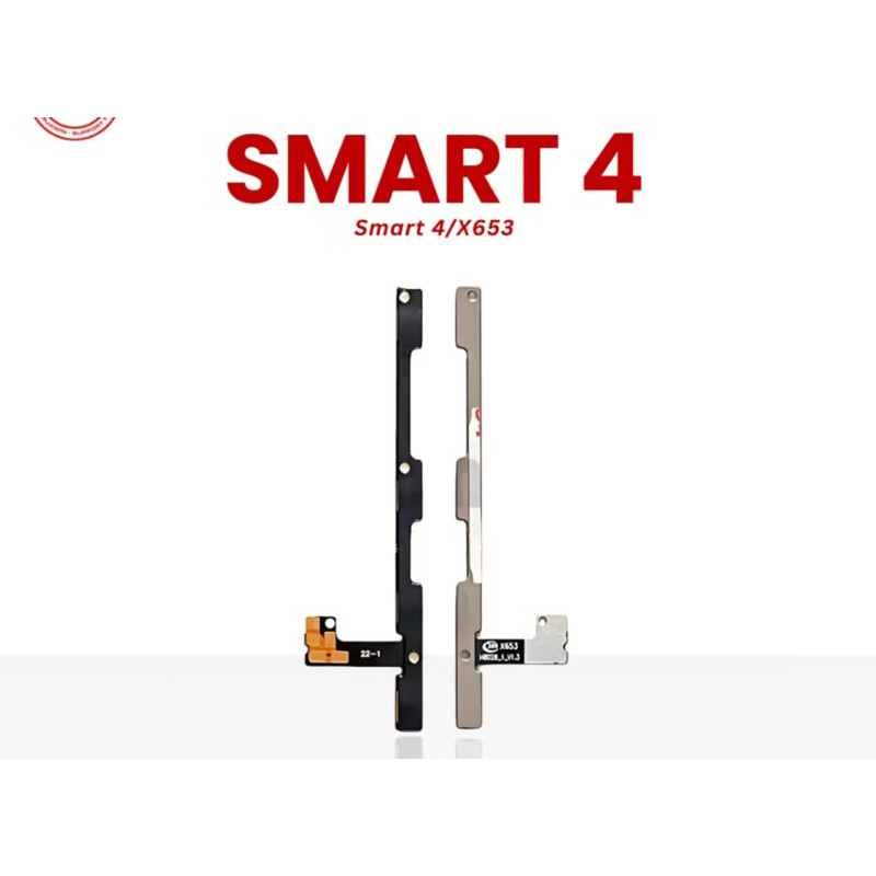 

FLEXIBLE POWER ON OFF VOLUME INFINIX SMART 4 / 4C X653 X653C / FLEX TOMBOL ON OFF VOLUME ORIGINAL