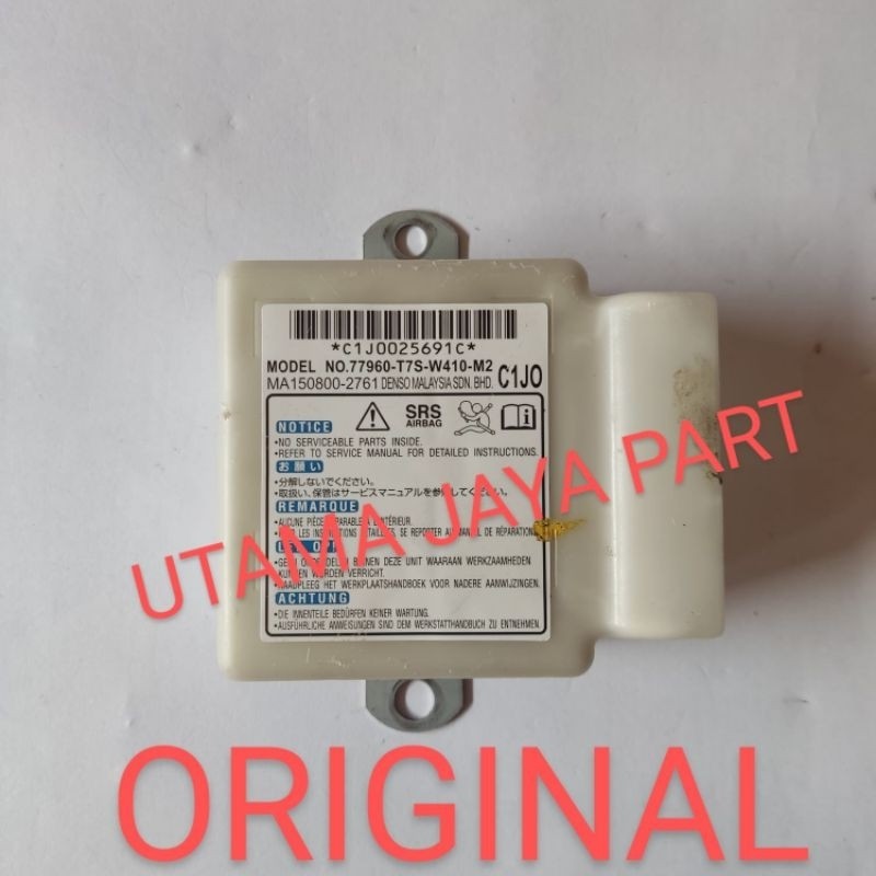 Modul Airbag Ecu Srs Air Bag Honda HRV original