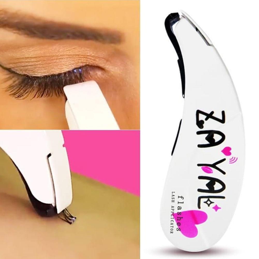 

Eyelash Stapler Mini False Eyelashes Contains 45 Lash Buds Natural Curl Eye Lash Extensions Tool 45 Clusters Eye Make Up Tool