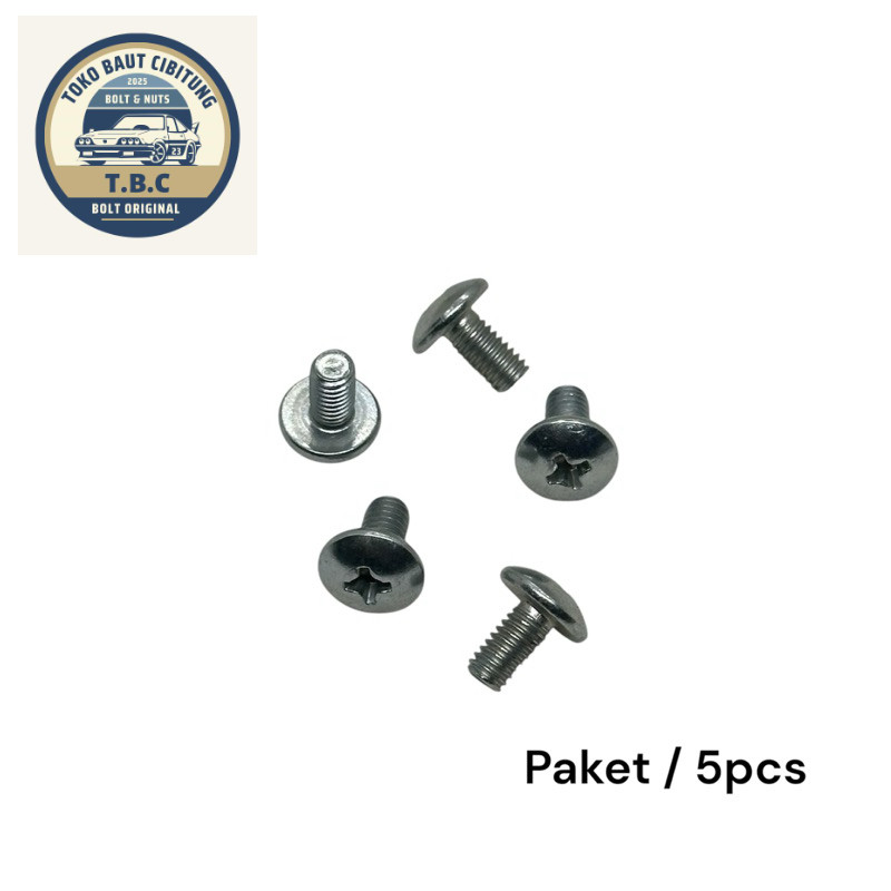 COD Baut M5x8 Payung Paket 10pcs baut 8