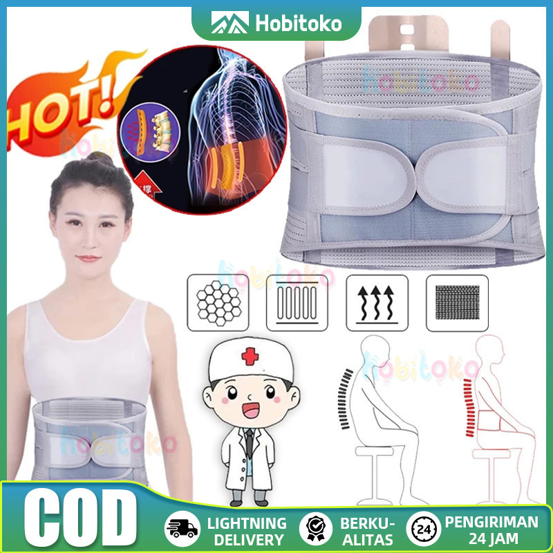 Korset Lumbal Tulang Belakang saraf kejepit pinggang Lumbal Sabuk Dukungan Sabuk Dukungan Korset Lum
