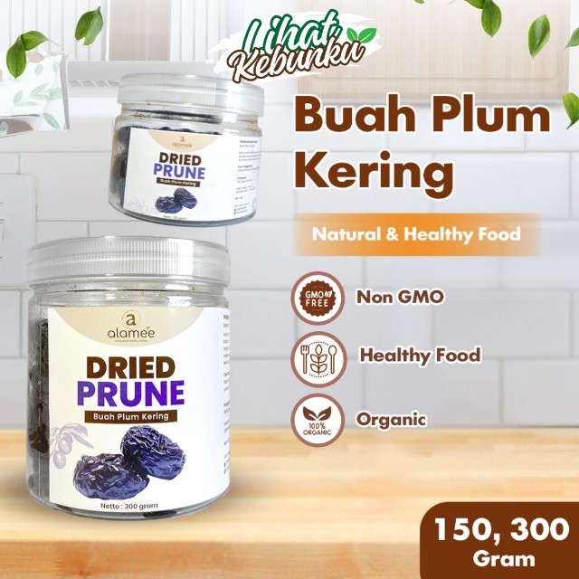 

ALAMEE Plum Kering Dried Prune Cemilan Buah Fruit Prunes LIHAT KEBUNKU
