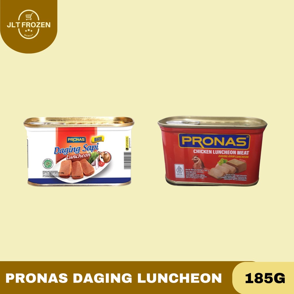 

Pronas Daging Luncheon / Daging Blok / Daging Sapi Luncheon / Daging Ayam luncheon 185g