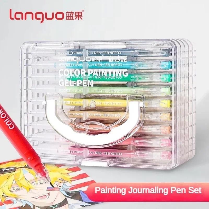 

99/9 Colors Morandi Gel Pen Diary Scrapbook Painting DIY Gel Pen Color Drawing Doodling Art Markers Stationery School Supplies