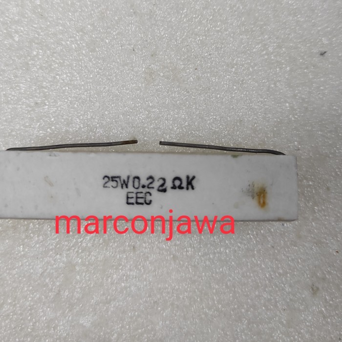 AS01 resistor 25W 0,22 ohm