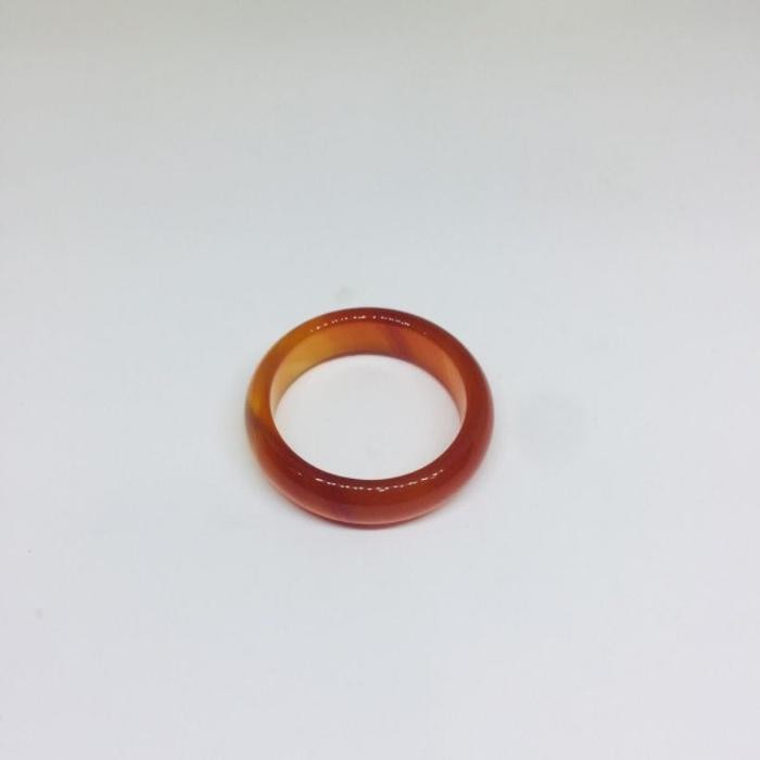 CINCIN PRIA WANITA MODEL TERBARU GIOK TERLARIS - MERAH