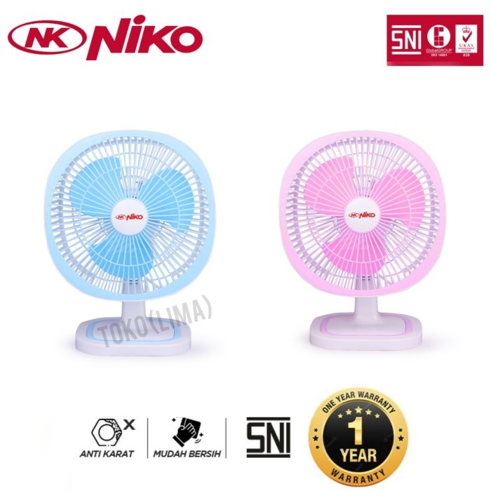Desk Fan Niko NKD 1201 Kipas Meja NKD1201 12 Inch Murah Garansi SNI