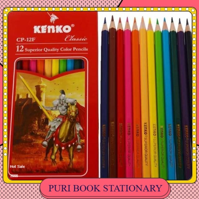 

Pensil Warna Kenko Panjang 12 Color CP