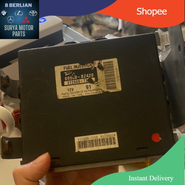 Modul ECM Ecu Terios 1500cc 89560-BZ420 Original