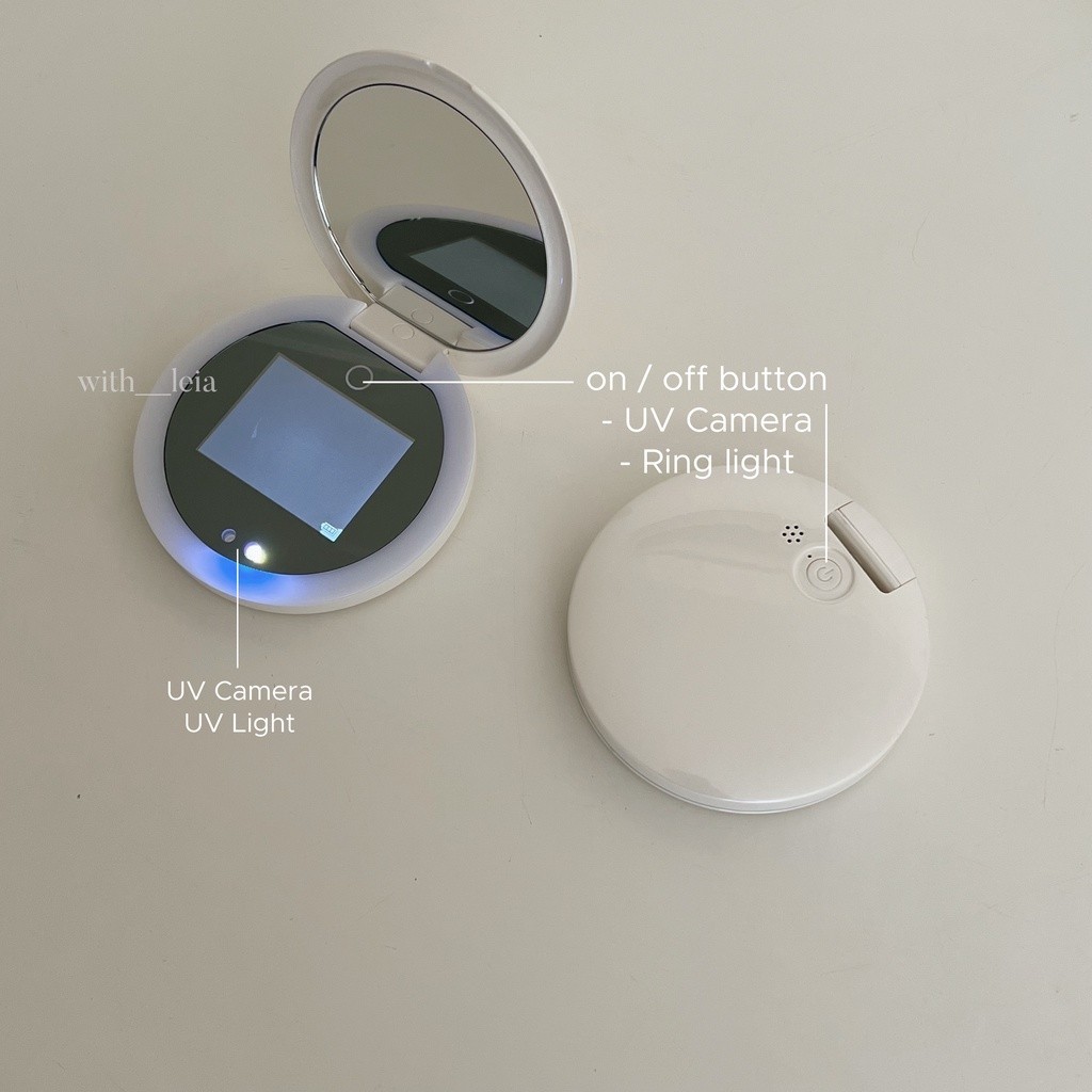 LEIA Mini UV Camera - Kamera Untuk Mendeteksi Sunscreen / Sunblock di Kulit