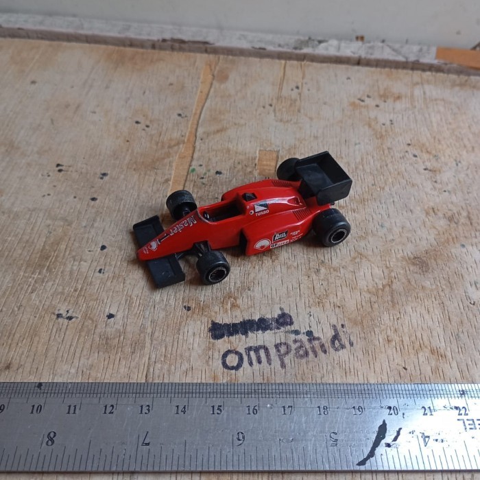 BB90 diecast majorette mobil formula 1 bekas