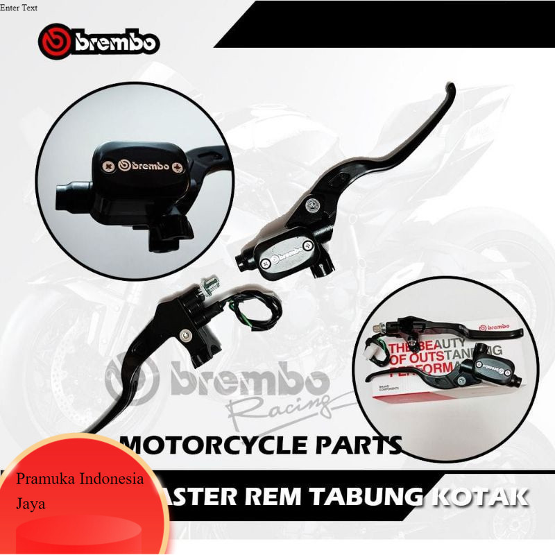 HANDLE MASTER REM BREMBO TABUNG KOTAK MODEL RCB UNIVERSAL VARIO 125 VARIO 150 SCOOPY NEW BEAT NEW MI