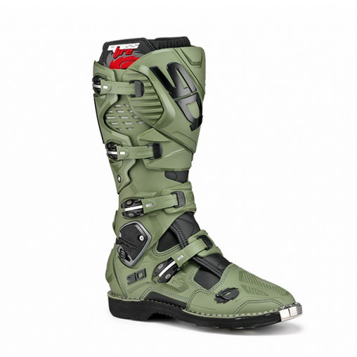 SEPATU SIDI CROSSFIRE 3 MX 2024 - ARMY BLACK