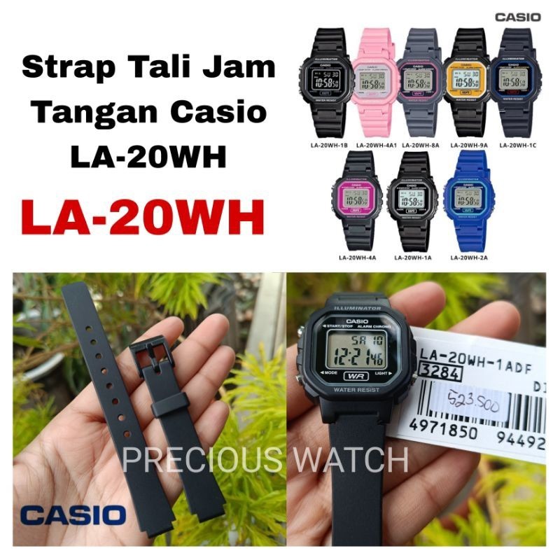 STRAP TALI JAM TANGAN  CASIO LA-20WH LA20WH LA 20WH