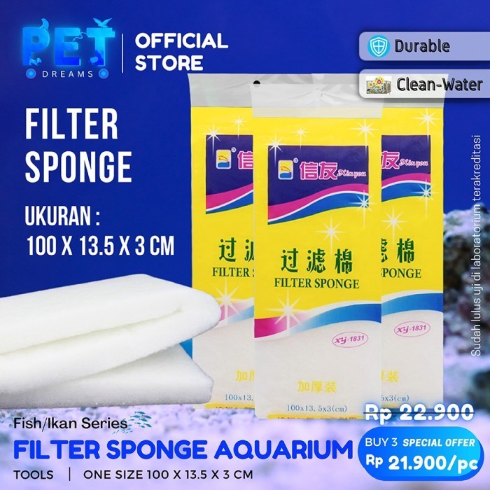 Sponge Filter Aquarium/ Filter Busa Penyaring Akuarium / Sponge Filter