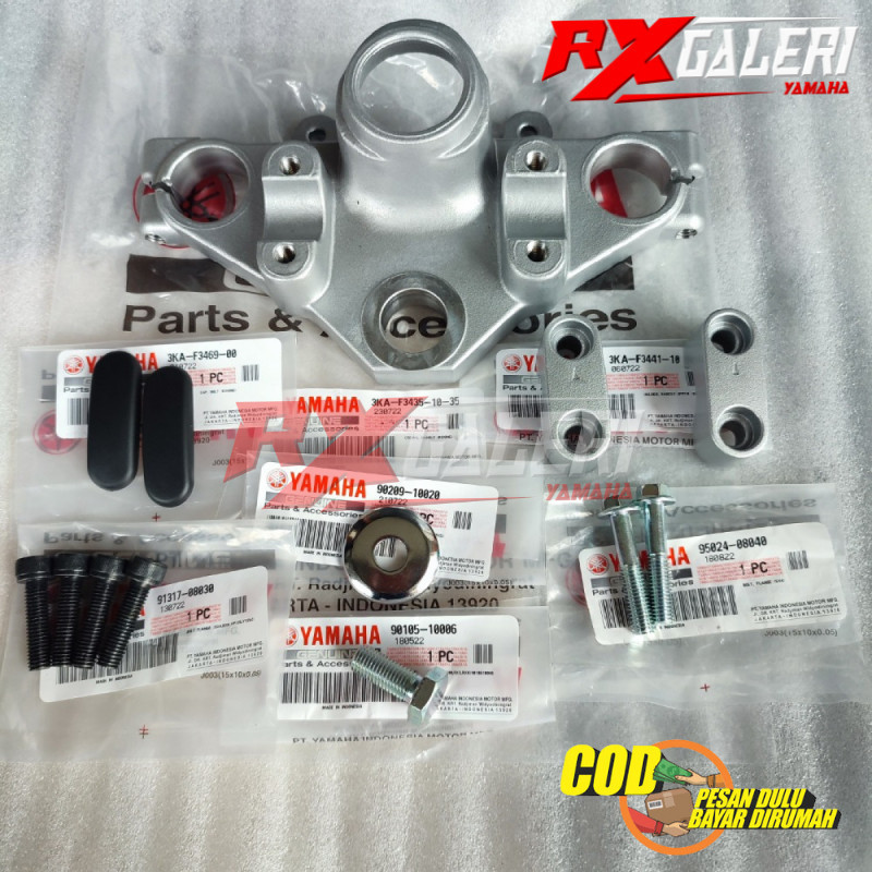 Segitiga Atas Set Lengkap RX KING NEW TAHUN MUDA Original Yamaha Genuine Part