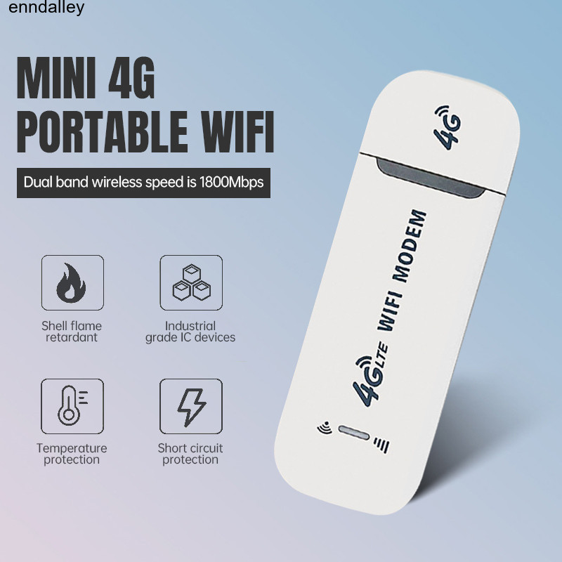Modem WIFI 4g All Operator 150 Mbps Modem Mifi 4G LTE Modem WIFI Travel USB Mobile WIFI Support 10 Devices MODEM Wingle WIFI USB——enndalley