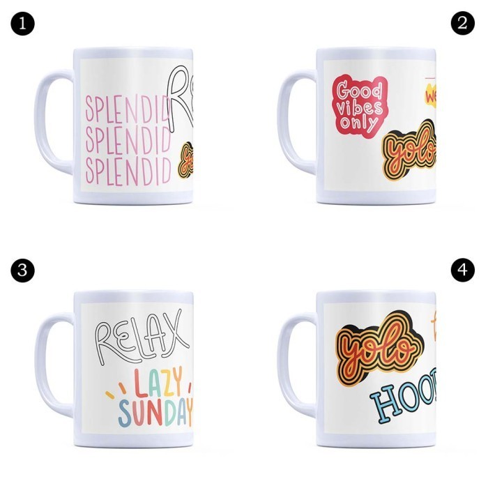 Mug Gelas Coffee Good Vibe Relax Mug Minum Keramik Premium Gift Hadiah