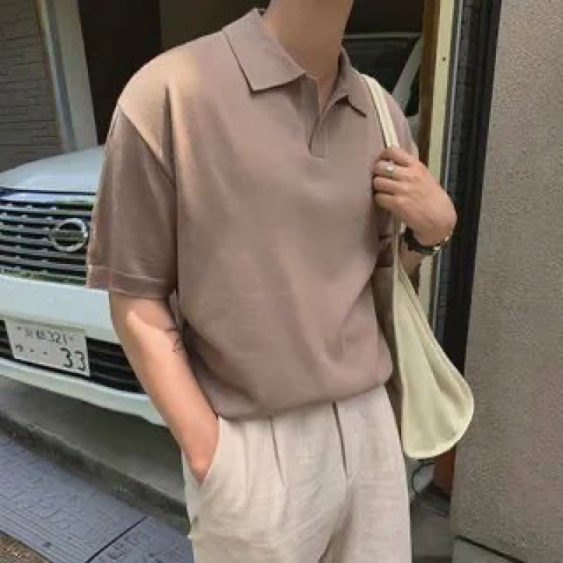 (COD) Kemeja polo / polo shirt / kaos polo / kemeja polo pria / kemeja pria / kemeja polo korea PROM