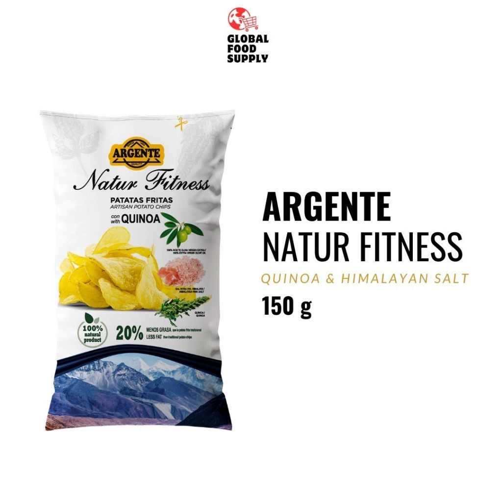 

Argente Nature Fitness Quinoa & Himalayan Salt 150 gr
