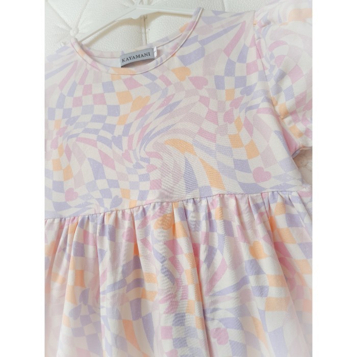 By Kayamani - Dress Anak Perempuan - Dress Anak Paid Lilac