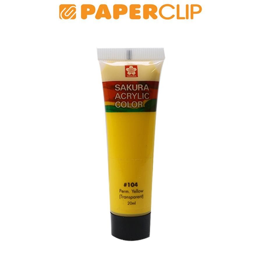 

ACRYLIC SAKURA 20ML XAC20-104 PERMANENT YELLOW