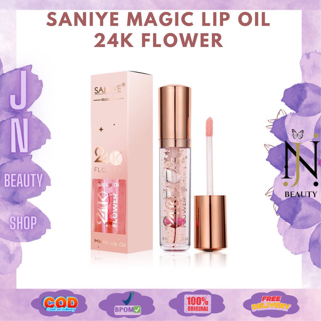 SANIYE MAGIC LIP OIL 24K FLOWER
