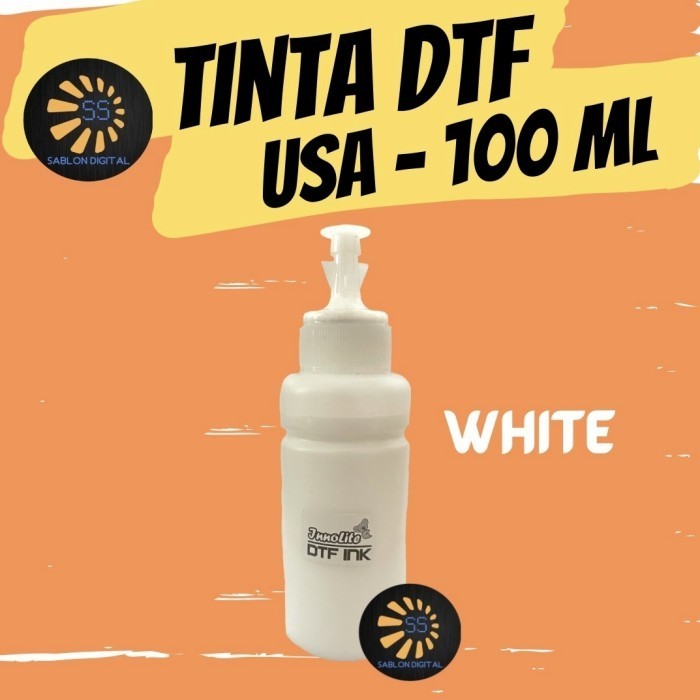 

[BEST] Tinta DTF Innolite ukuran 100 ml warna PUTIH / WHITE