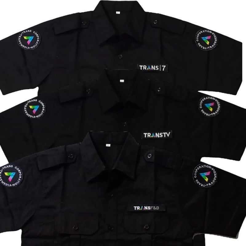 KEMEJA TRANSTV || KEMEJA TRANS7 || SERAGAM TRANSTV || SERAGAM TRANS7