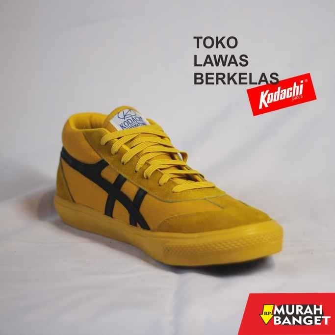 Sepatu olahraga- Sepatu Kodachi Galaxy Kuning Hitam HIjau - Galaxy Bruce Lee Yellow Black - Galaxy P