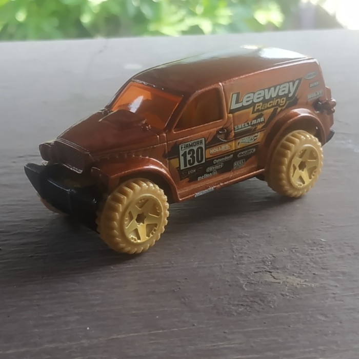 Hotwheels power panel orange diecast loose junk  -OS45