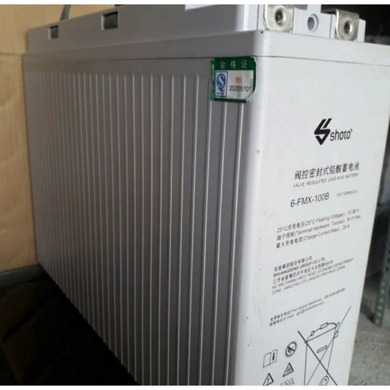 battery vrla shoto 12v-100ah